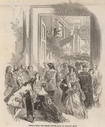 Skizze aus dem Grand Polish Hall in Willis