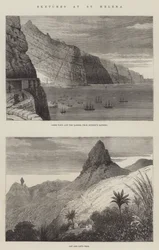 Skizzen auf St. Helena (Gravur)