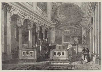 Skizzen in Rom, Basilika von St. Clemens