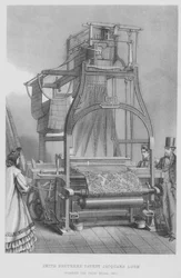 Smith Brothers Patent Jacquard-Webstuhl, Preis-Medaille 1862