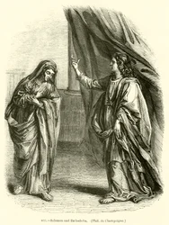 Salomo und Bathseba, Philippe de Champaigne