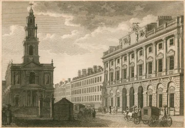 Somerset House und St. Mary-le-Strand, The Strand, London