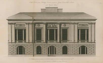 Südansicht des Trinity House