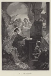 St. Cecilia (Gravur)