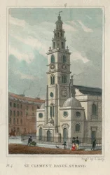 St. Clement Danes am Strand