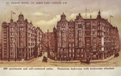 St Ermins Hotel, St James Park, London, Südwest