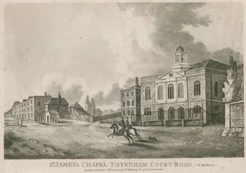 St. James Kapelle, Tottenham Court Road, London