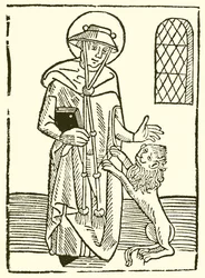 St. Hieronymus und sein Löwe