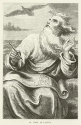 Der Heilige Johannes auf Patmos