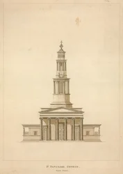 St. Pancras Kirche, London; Westfront