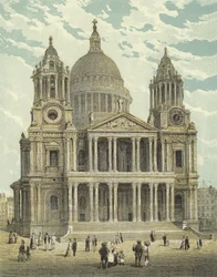 St. Pauls Kathedrale, die Westfront