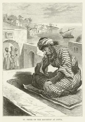 Der Heilige Petrus auf dem Dach in Joppa