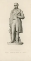 Statue von George Stephenson
