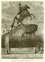 Statue von Peter dem Großen