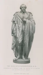 Statue des Earl of Beaconsfield