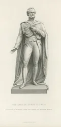 Statue des Earl of Derby