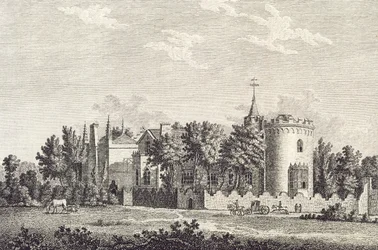 Strawberry Hill: Nordfront, 1784