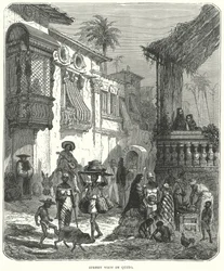 Straßenansicht in Quito