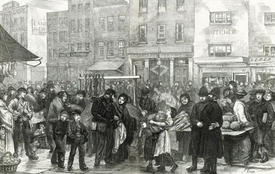 Sonntagmorgen im New Cut, Lambeth