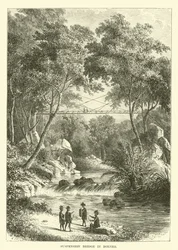 Hängebrücke in Borneo