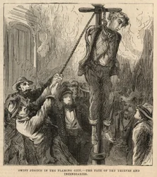 Schnelle Gerechtigkeit in der brennenden Stadt