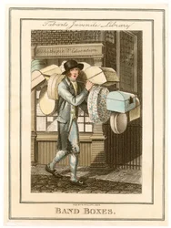 Tabarts Jugendbibliothek. Hutschachteln