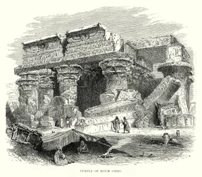 Tempel von Koum Ombo (Gravur)
