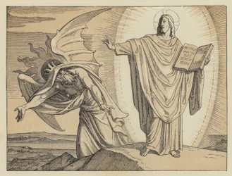 Versuchung Christi (Gravur)