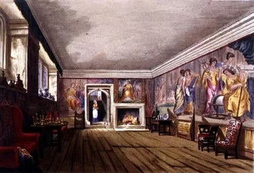 Das Vorzimmer, Cotehele Haus, ca. 1830-40