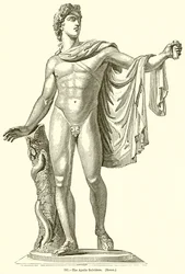 Der Apollo Belvedere (Rom)