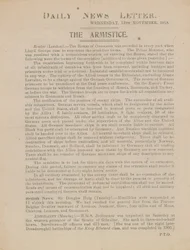 Der Waffenstillstand