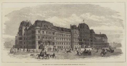 Die Armee- und Marinegebäude der US-Regierung, Washington