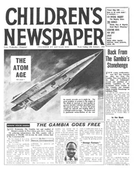 Das Atomzeitalter, Titelseite der 