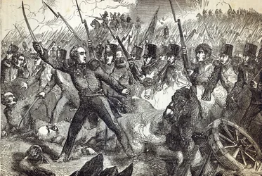 Die Schlacht von Alma, Illustration aus 