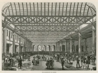 Der Billingsgate-Fischmarkt