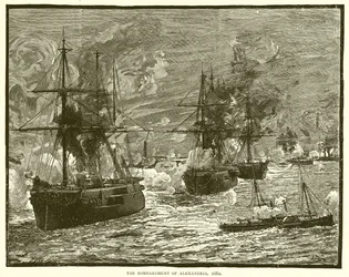 Die Bombardierung von Alexandria, 1882