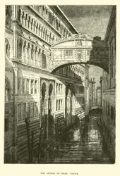 Die Seufzerbrücke, Venedig