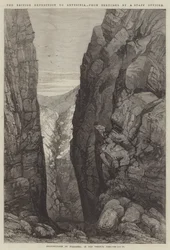 Die britische Expedition nach Abessinien (Stich)