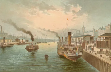 Der Broomielaw, Glasgow