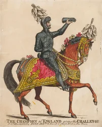 Der Champion von England gibt die Herausforderung