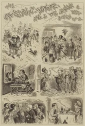 Das Weihnachtsessen, wie es gestohlen wurde und was daraus wurde (Stich)