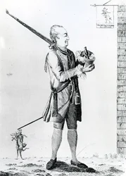Der chemische Macaroni, veröffentlicht von G. Terry, 1772