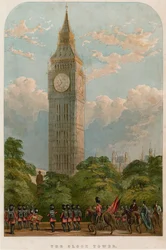 Der Clock Tower, Westminster, London