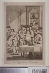 Die Kaffeehaus-Politiker, 1772
