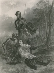 Der Tod des Earl of Warwick, König Heinrich VI