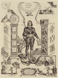 Das Emblem der englischen Zerwürfnisse