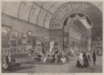 Die Galerie der modernen Gemälde auf der Kunstschätze-Ausstellung