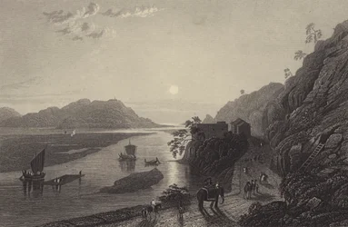 Der Ganges tritt bei Haridwar in die Ebenen ein