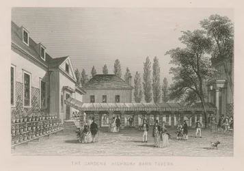 Die Gärten des Highbury Barn Tavern