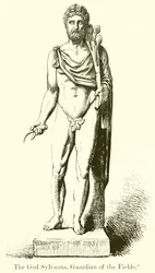 Der Gott Sylvanus, Wächter der Felder